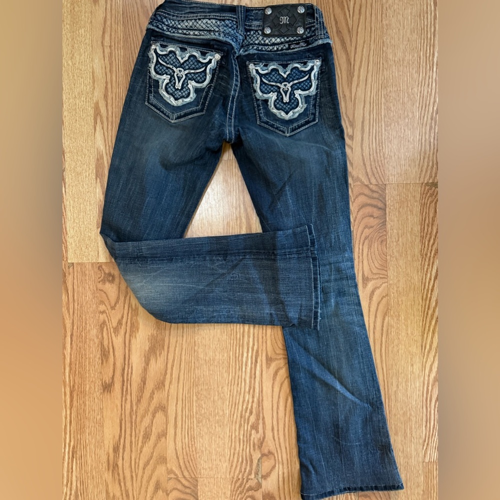 Miss Me Jeans Bootcut Size 26 - Picture 1 of 6
